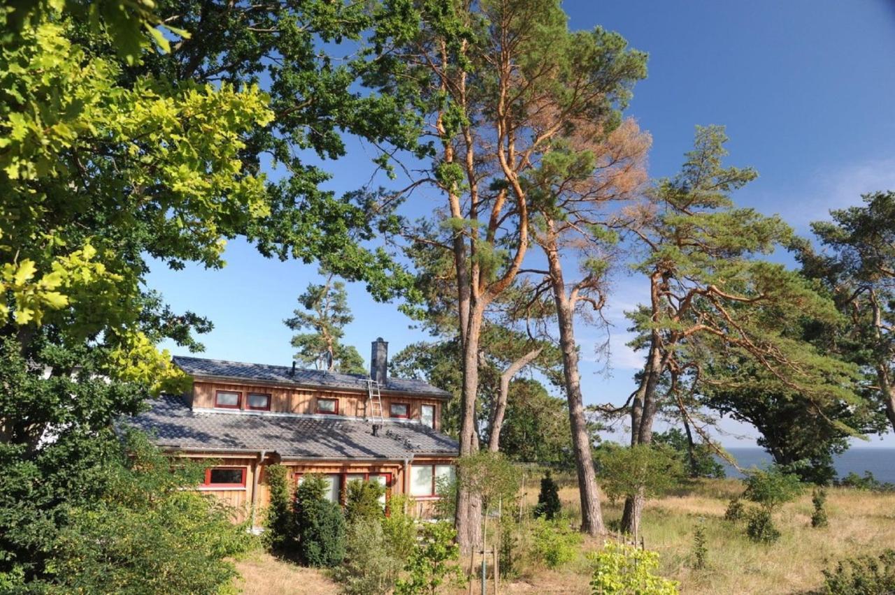 Ferienhaus "Biberburg Am Haff" Garz  Esterno foto
