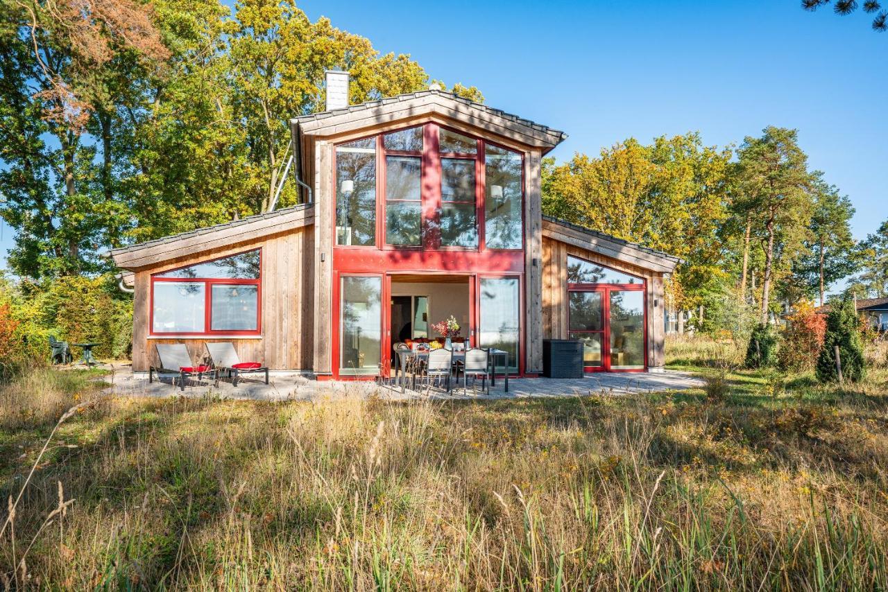 Ferienhaus "Biberburg Am Haff" Garz  Esterno foto